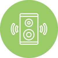 Smart Speaker Icon Style vector