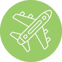 Aircraft Icon Style vector