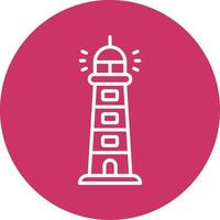 Lighthouse Icon Style vector