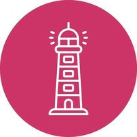 Lighthouse Icon Style vector