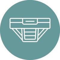 Jockstrap Icon Style vector