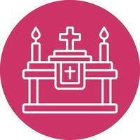 Altar Icon Style vector