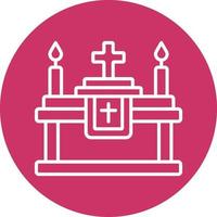 Altar Icon Style vector