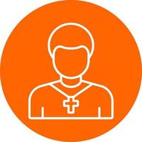 Priest Icon Style vector