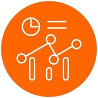 Market Prediction Icon Style vector