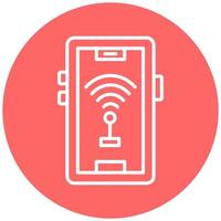 Wifi Tethering Icon Style vector