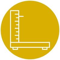 Height Check Icon Style vector