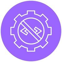 No Code Icon Style vector