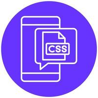 Css Icon Style vector