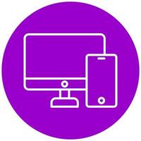 Multi Platform Icon Style vector