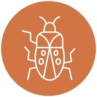 Bug Icon Style vector