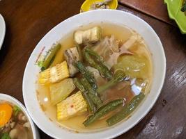 Close up photo of traditional food of Semarang Central Java. The photo is suitable to use for traditional food background, poster and food content.