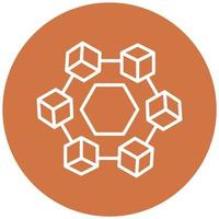 Modular Design Icon Style vector