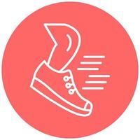 Jogging Icon Style vector