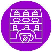 Cafe Wifi Icon Style vector