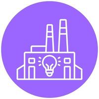 Light Pollution Icon Style vector