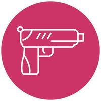 Firearm Icon Style vector