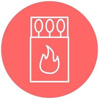 Matches Icon Style vector