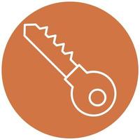 Key Icon Style vector