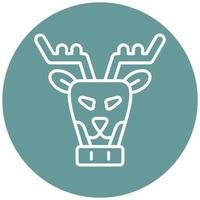 Moose Icon Style vector