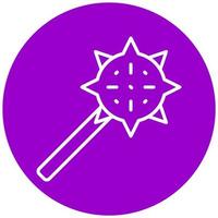 Mace Icon Style vector