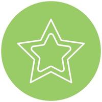 Star Icon Style vector