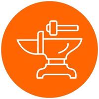 Anvil Icon Style vector
