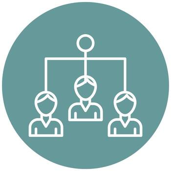 manipulación icono estilo vector