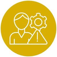 PR Crisis Icon Style vector