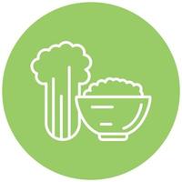 Kimchi Icon Style vector