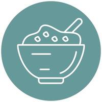 Curry Icon Style vector