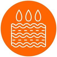 Absorption Icon Style vector
