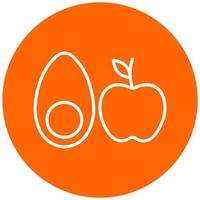 Healthy Fat Icon Style vector