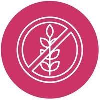 Food Intolerances Icon Style vector