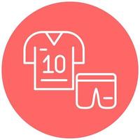 Sports Wear Icon Style vector