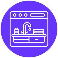 Kitchen Icon Style vector