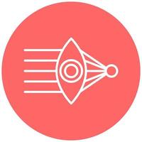 Optics Icon Style vector