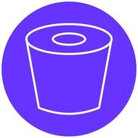 Rubber Stopper Icon Style vector