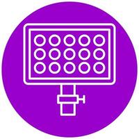 Led Panel Icon Style vector