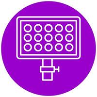 Led Panel Icon Style vector