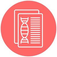 Genetic Data Vector Icon Style