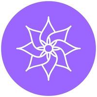 Amaryllis Vector Icon Style