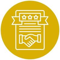 Code Of Conduct Vector Icon Style