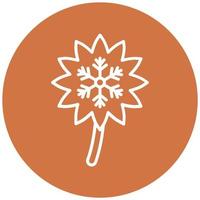 Dandelion Vector Icon Style