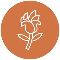 Rose Vector Icon Style