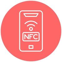 NFC Vector Icon Style
