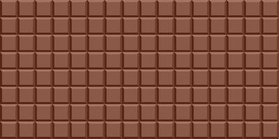 Chocolate Bar Seamless Texture Pattern Background vector