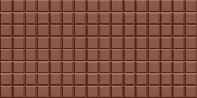 Chocolate Bar Seamless Texture Pattern Background vector