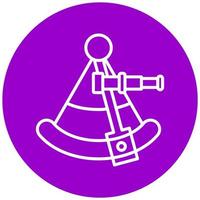 Celestial Navigation Icon Style vector