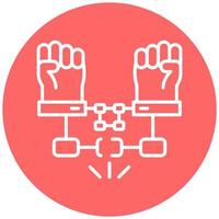 Freedom Icon Style vector